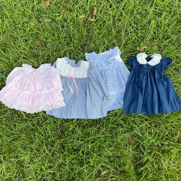 Lot of vintage baby dresses - Picture 1 of 11